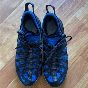 ACG Nike Blue and Black Athletic Shoes with Mesh Design